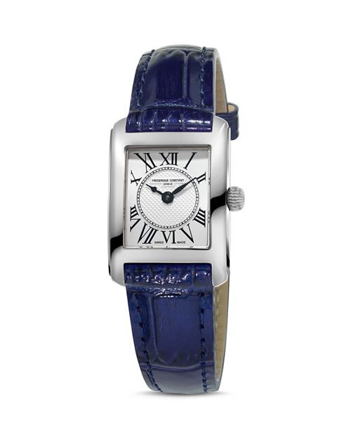 

Классические кварцевые часы Carree, 23 мм Frederique Constant, цвет Blue