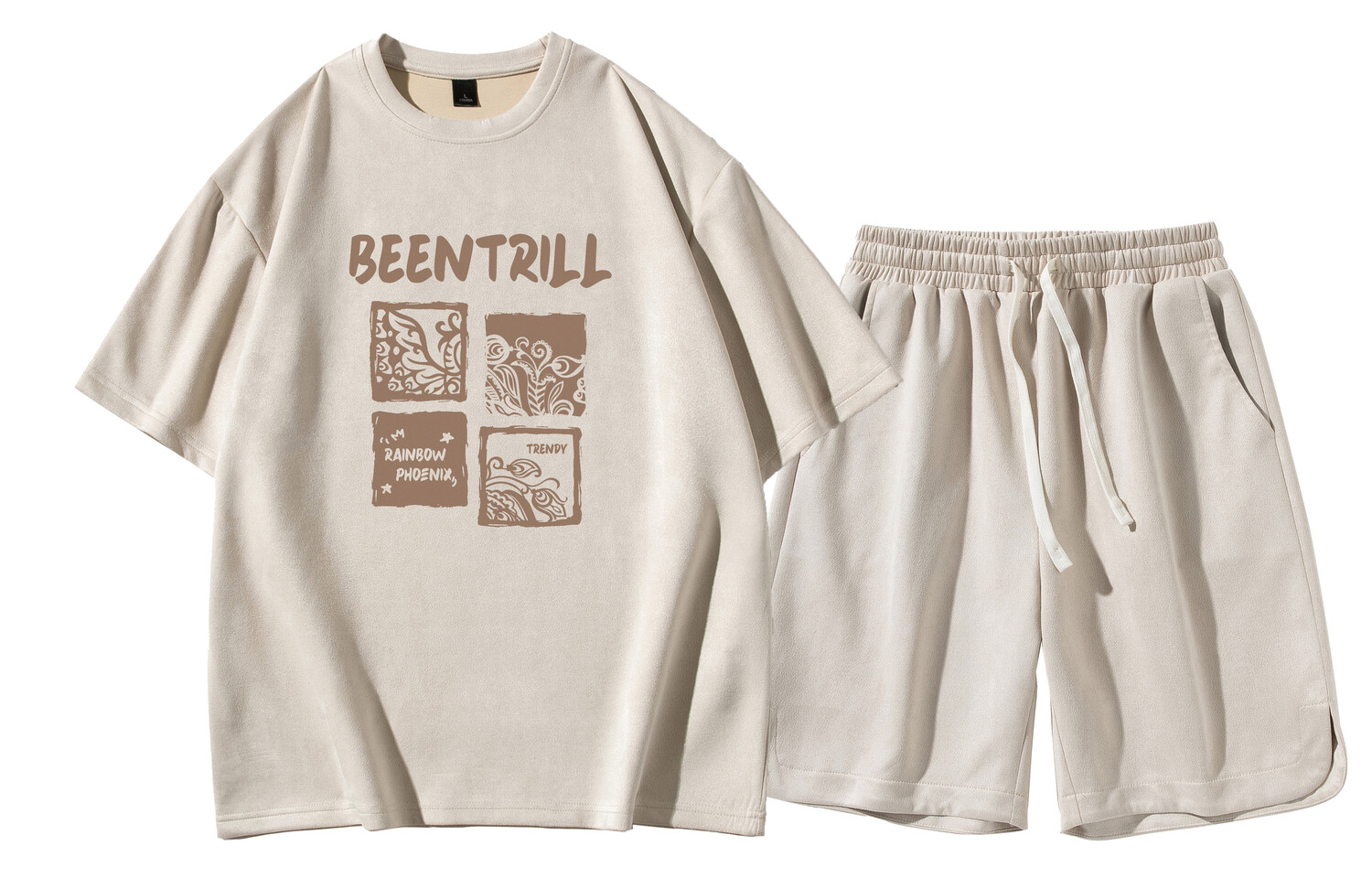 

BEENTRILL Повседневная спортивная одежда унисекс, цвет Black