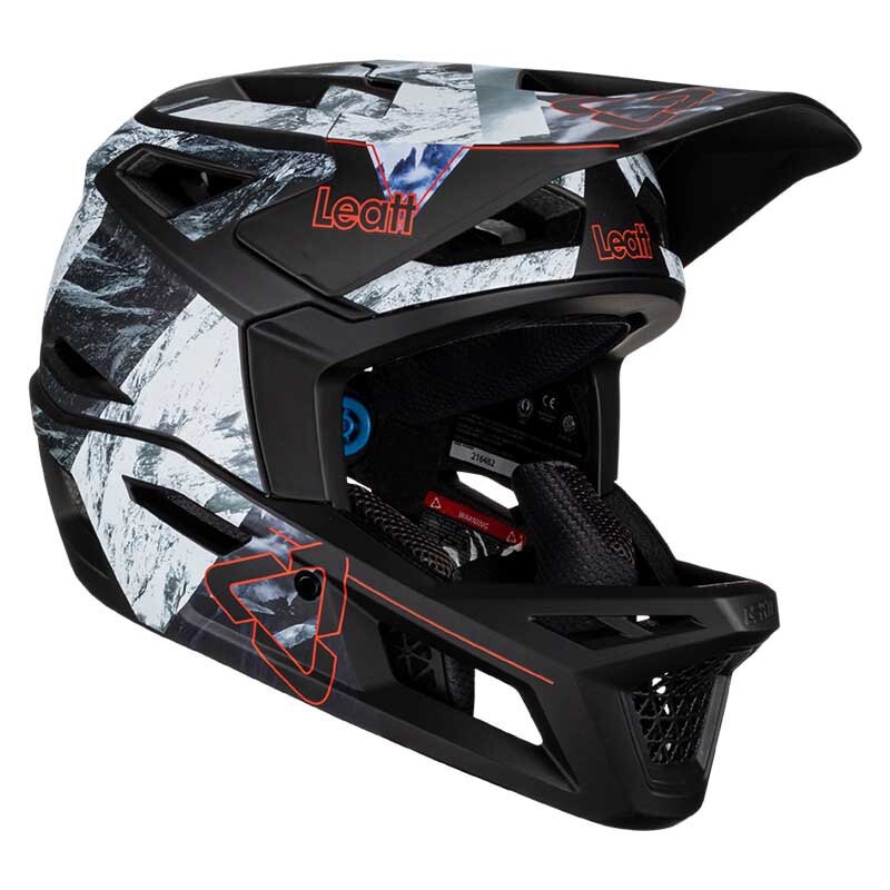 

Велосипедный шлем Leatt Gravity 4.0 downhill, черный