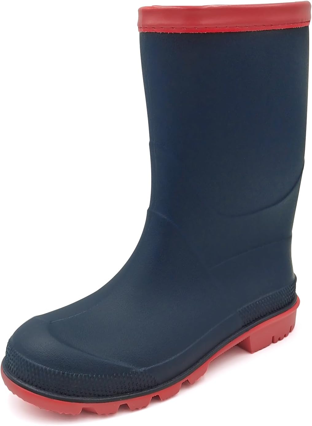 Детские резиновые сапоги Amoji Kids Rain Shoes (маленький/большой ребенок), темно-синий