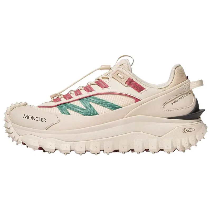 Кроссовки повседневные Moncler Trailgrip Original Shoe Box Included светло-бежевые