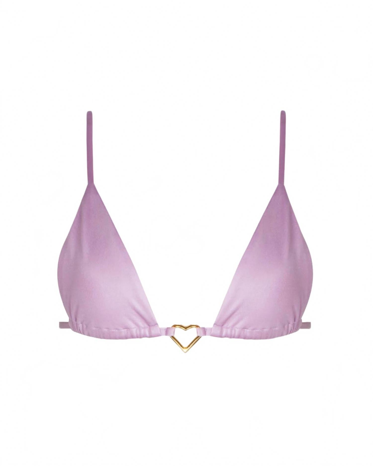 

Женский топ Juliet с треугольными чашечками сиреневого цвета SOAH