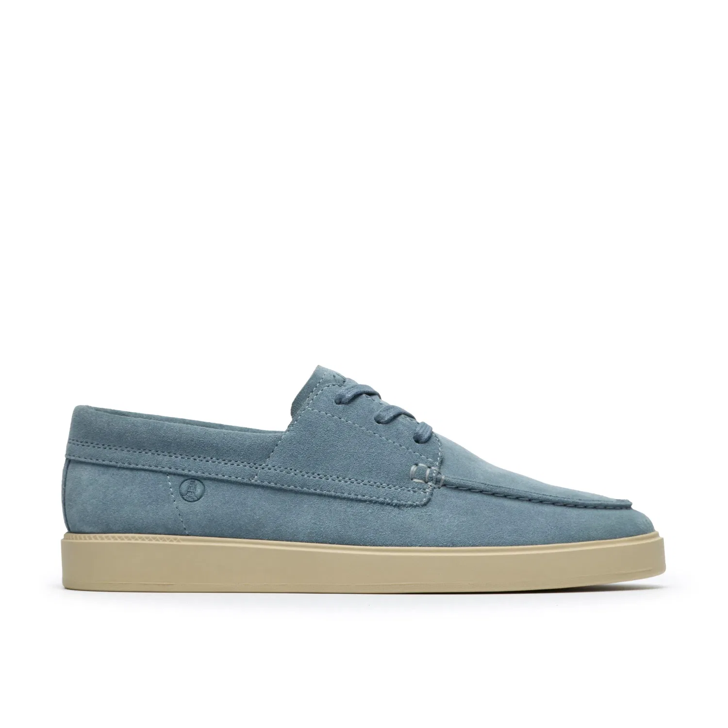 Лодочки Lockford Boat из замши Light синий от Clarks, синий