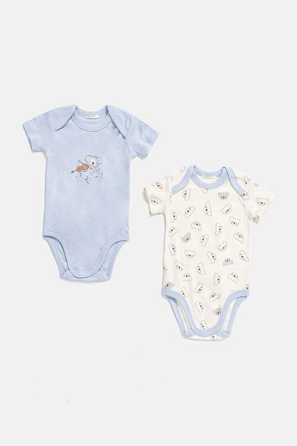 

Baby Cotton Bodysuit, 2 шт. в упаковке United Colors Of Benetton, синий