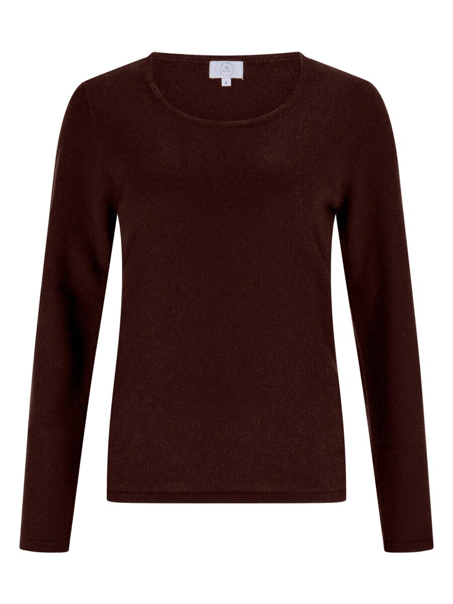 

Базовый свитер CASH-MERE.CH Sweater, темно-коричневый