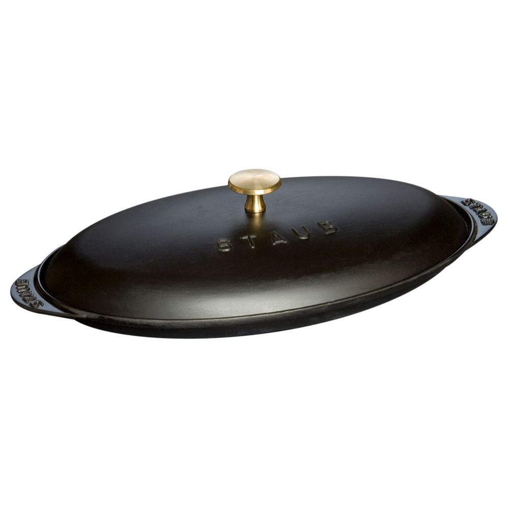 

Чугунная сковорода для рыбы STAUB, черная, 31 см