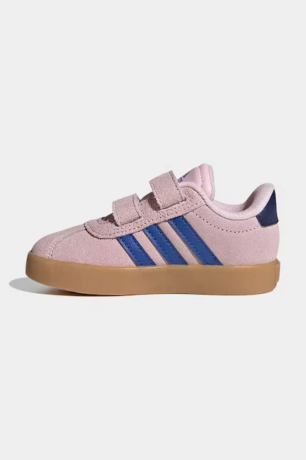 Кроссовки детские VL Court 3.0 Adidas, розовый — фото 4