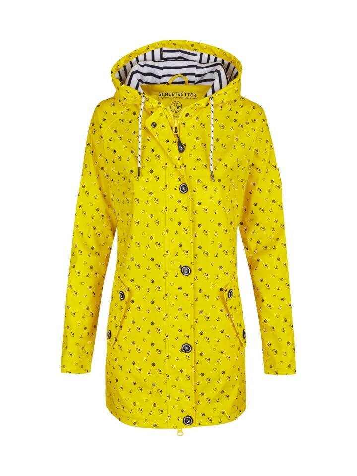 

Дождевик SCHIETWETTER, цвет gelb/navy