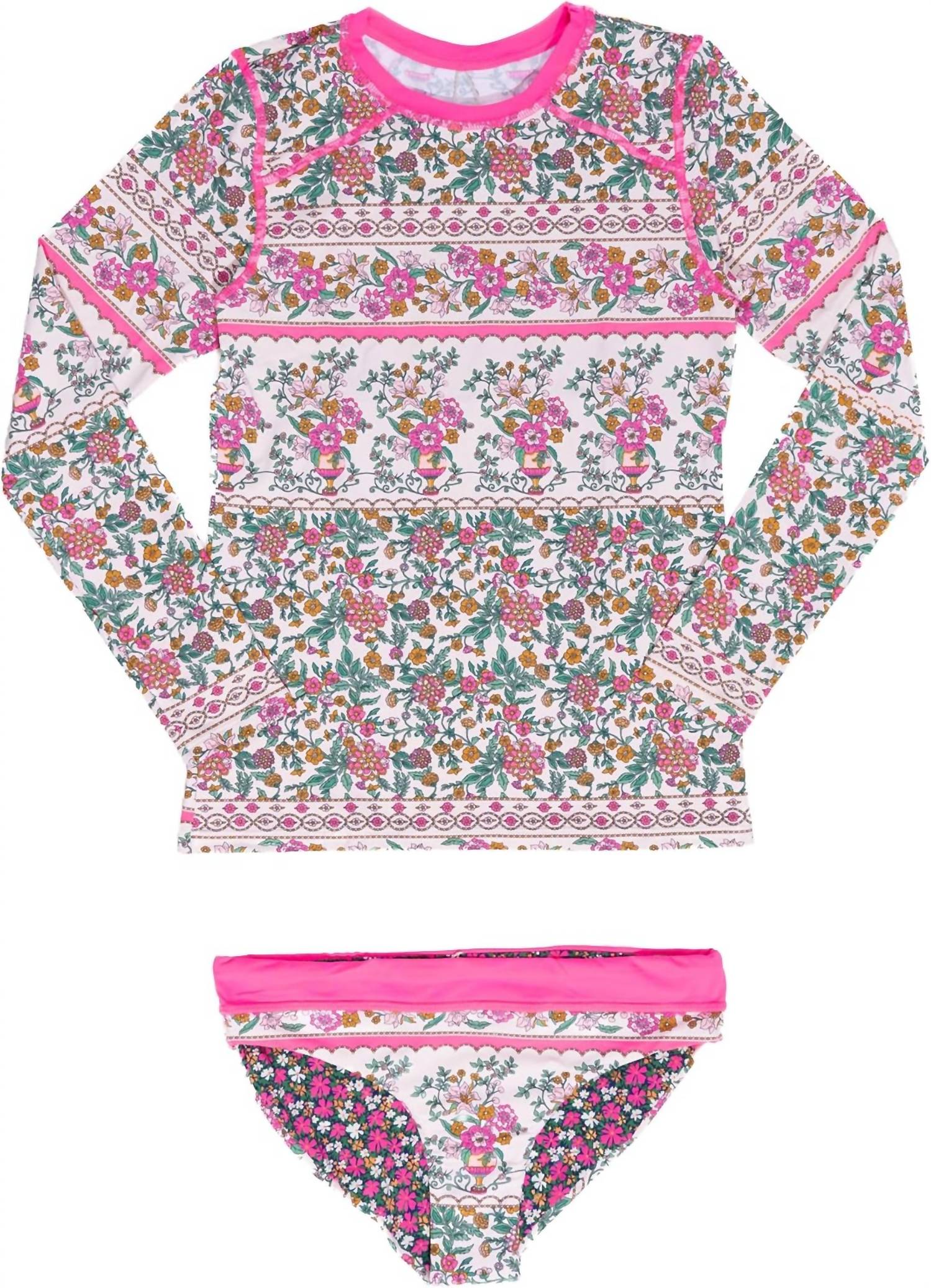 

Винтажный декоративный комплект рашгарда для девочек Odyssey в мультиколоре MAAJI