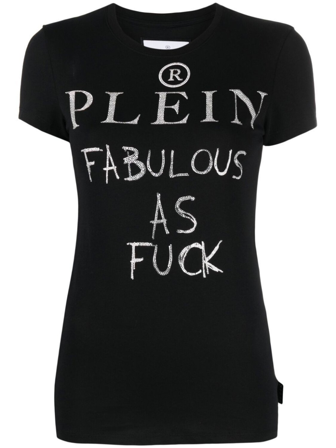 

Philipp Plein футболка Sexy Pure со стразами, черный