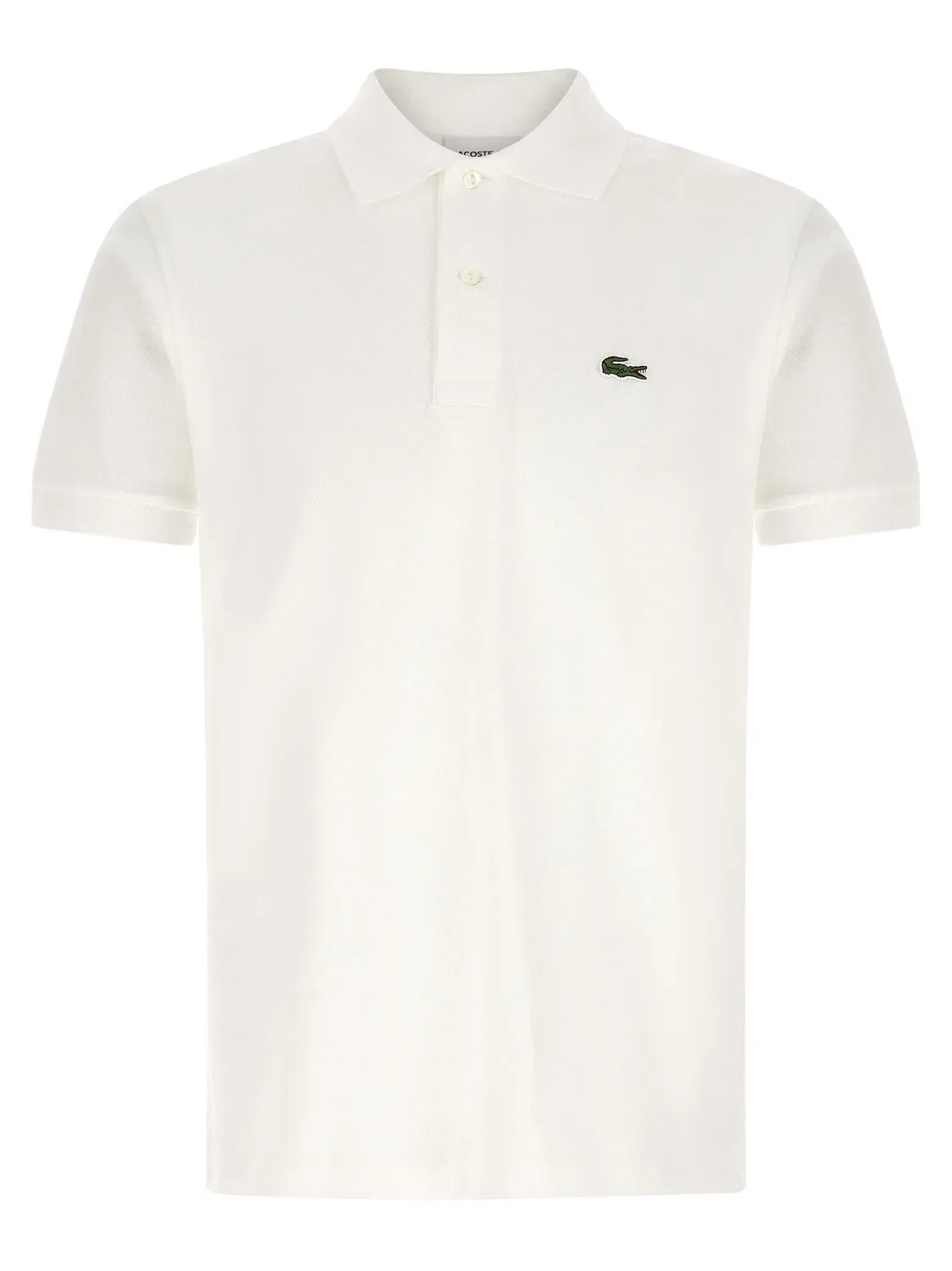 Поло с нашивкой-логотипом Lacoste, белый