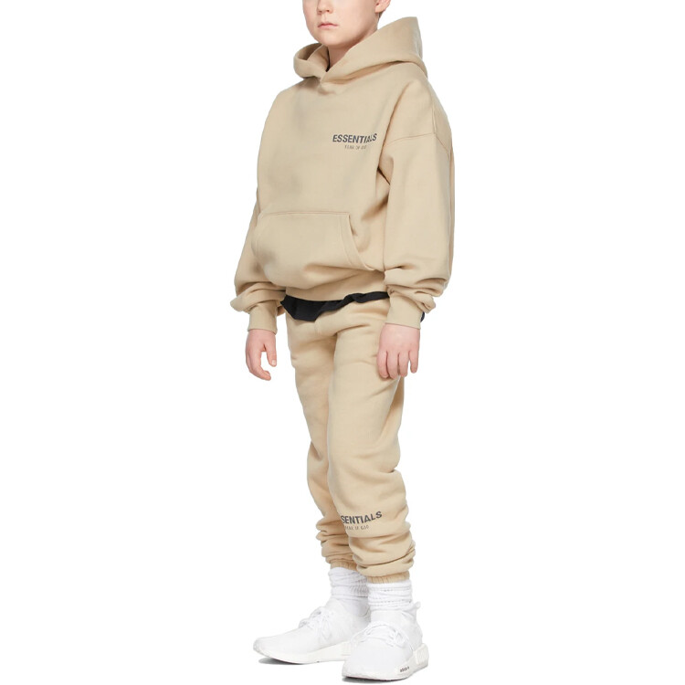 Детская толстовка Fear Of God Essentials, бежевый — фото 3