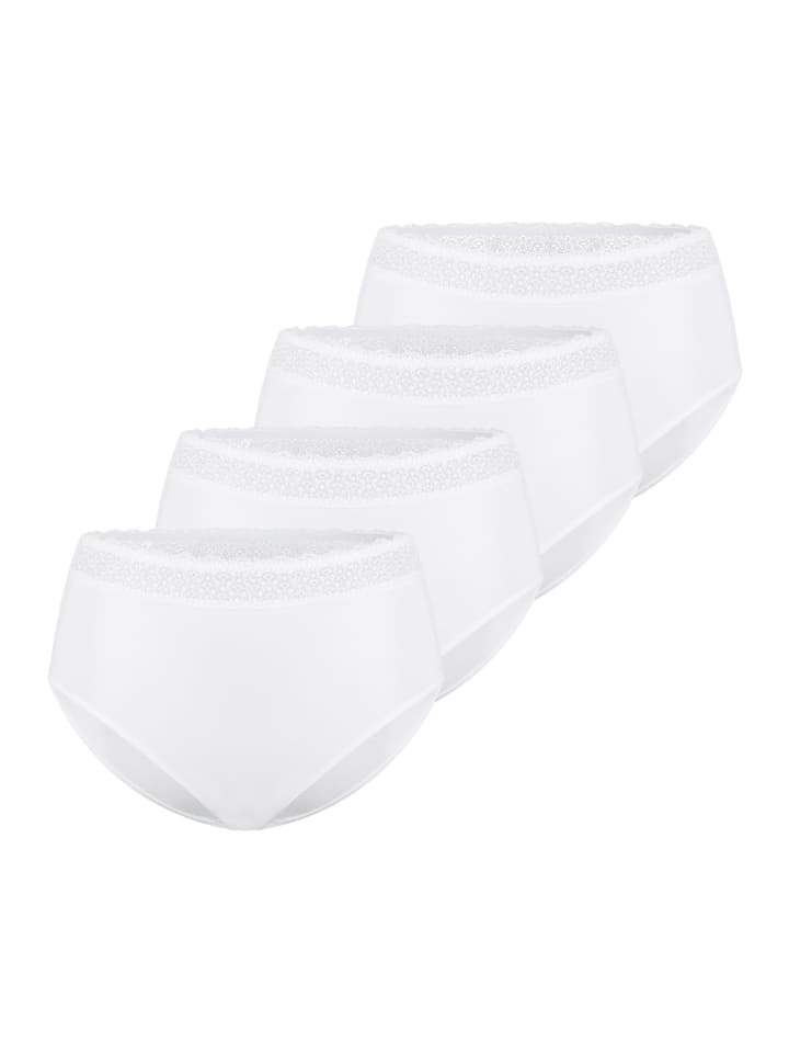 

Triumph Трусы-миди Feel of Modal белого цвета