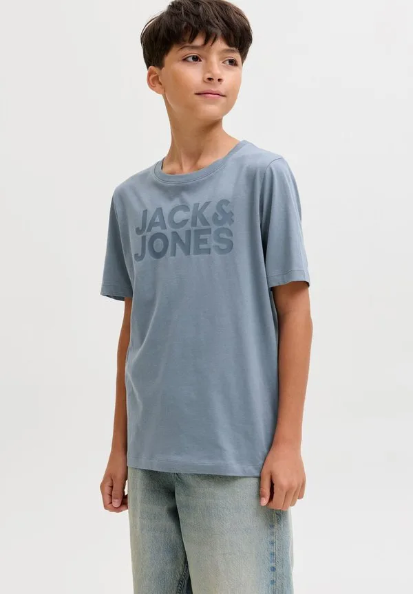 Футболка с принтом Jack & Jones Junior, Blue Mirage — фото 2