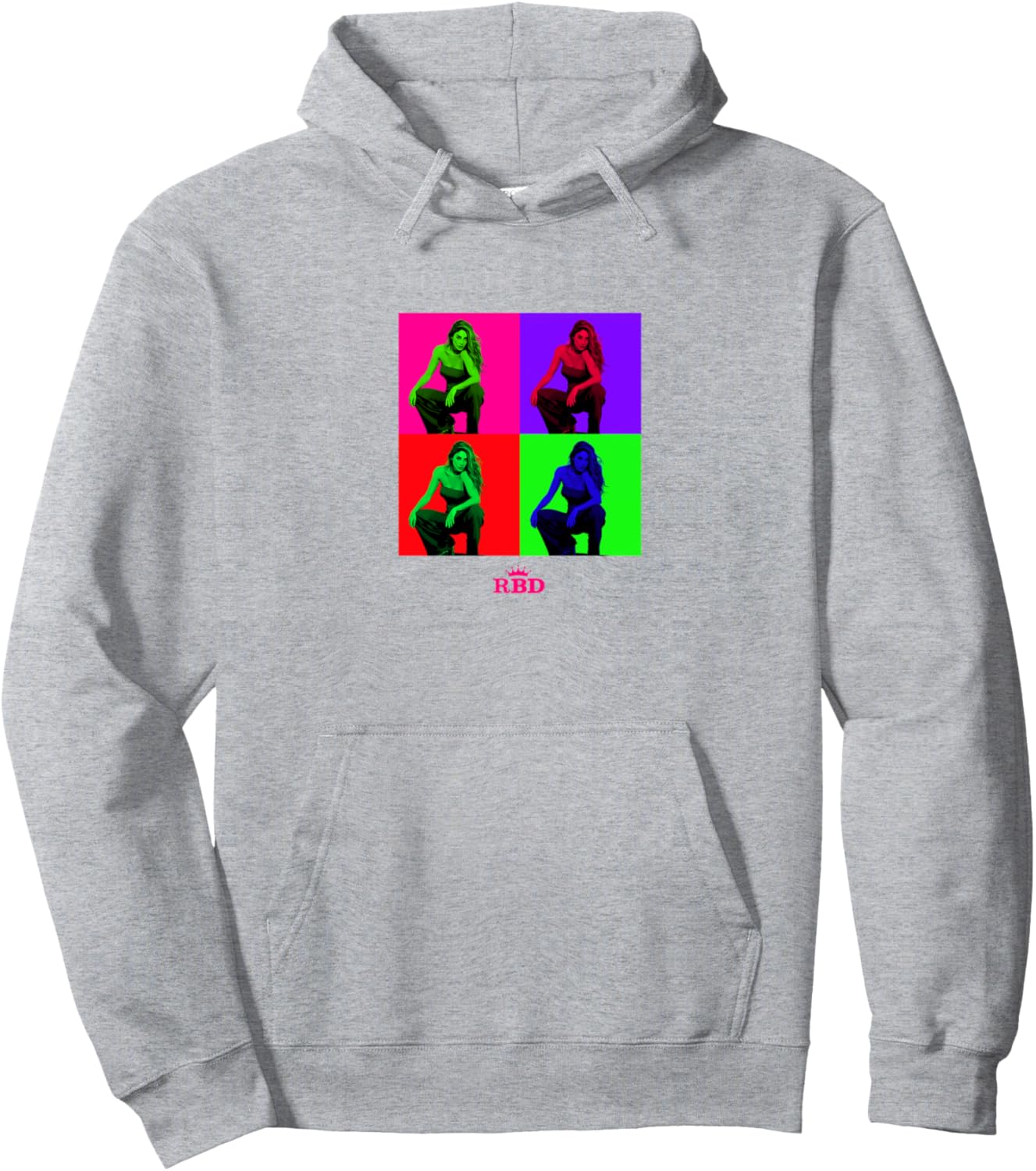 

Толстовка Rebelde Tour 2023 Rebelde Concert Rebelde Rbd, серый