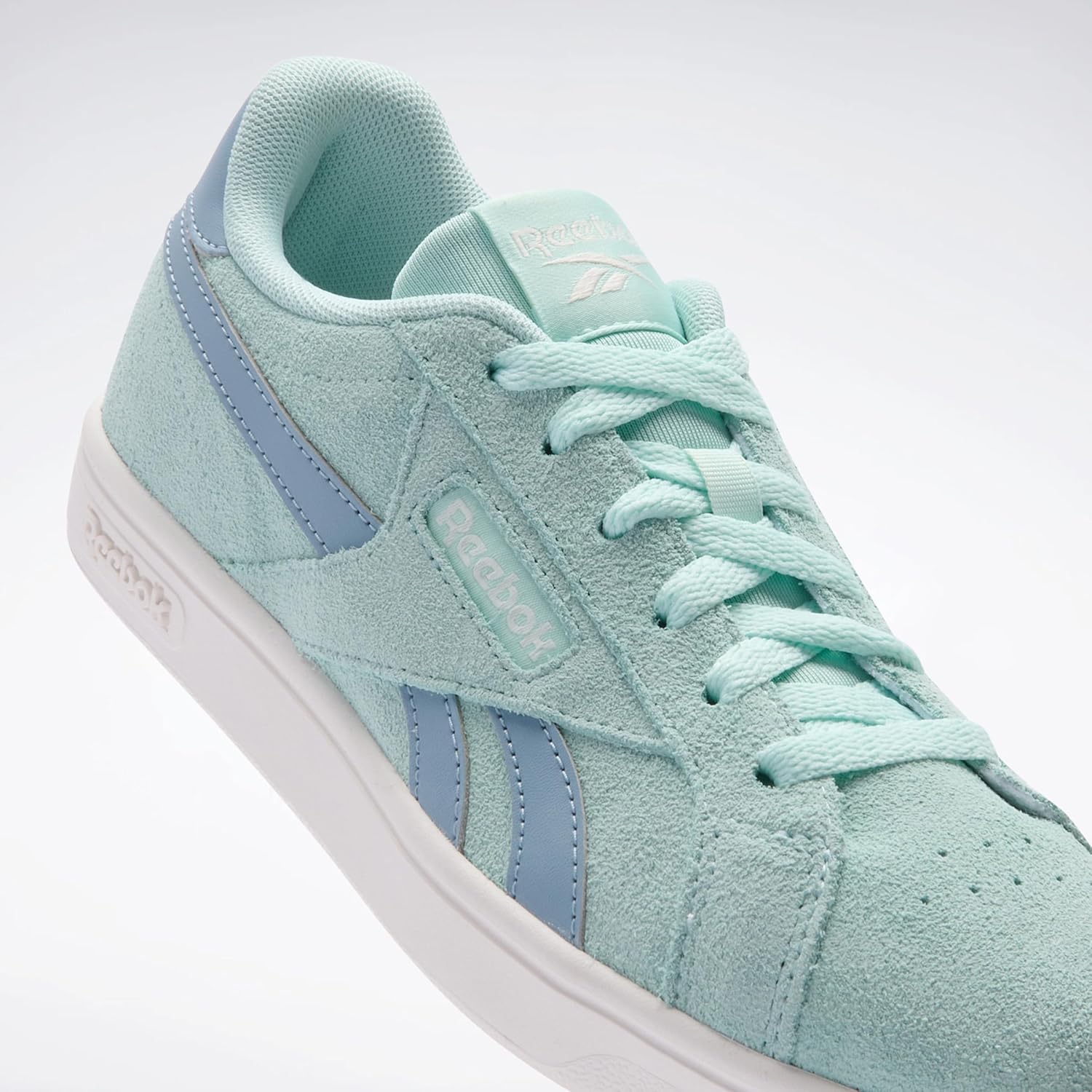 Кроссовки Reebok Unisex-Adult Reebok Court Retro, Glitchaqua Leisureblue Chalk — фото 2