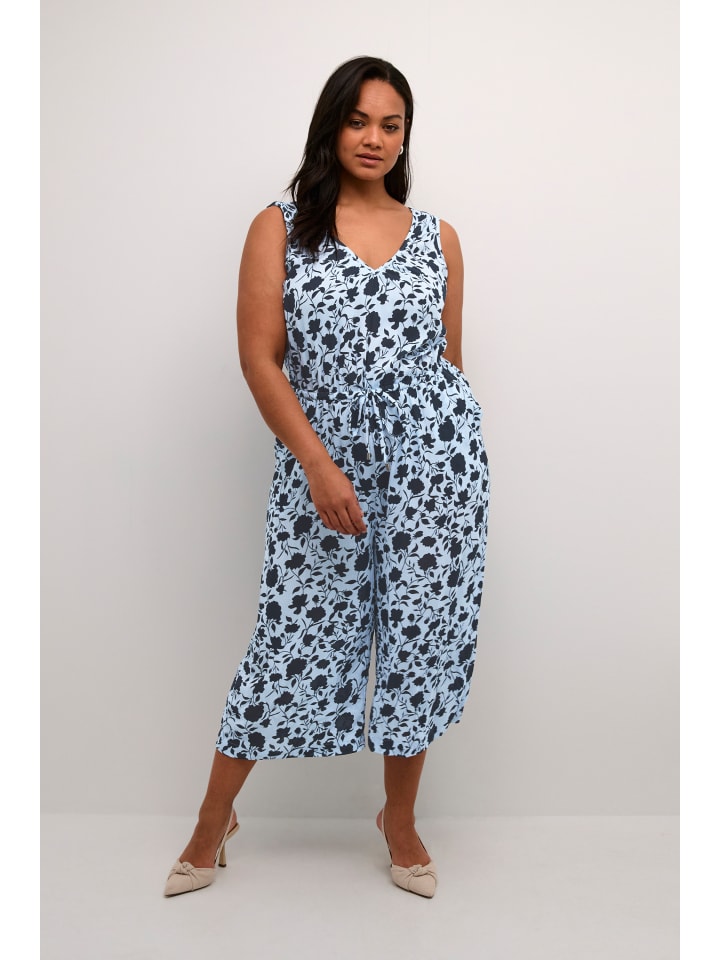 

Комбинезон KAFFE curve, цвет blue tone graphic flower