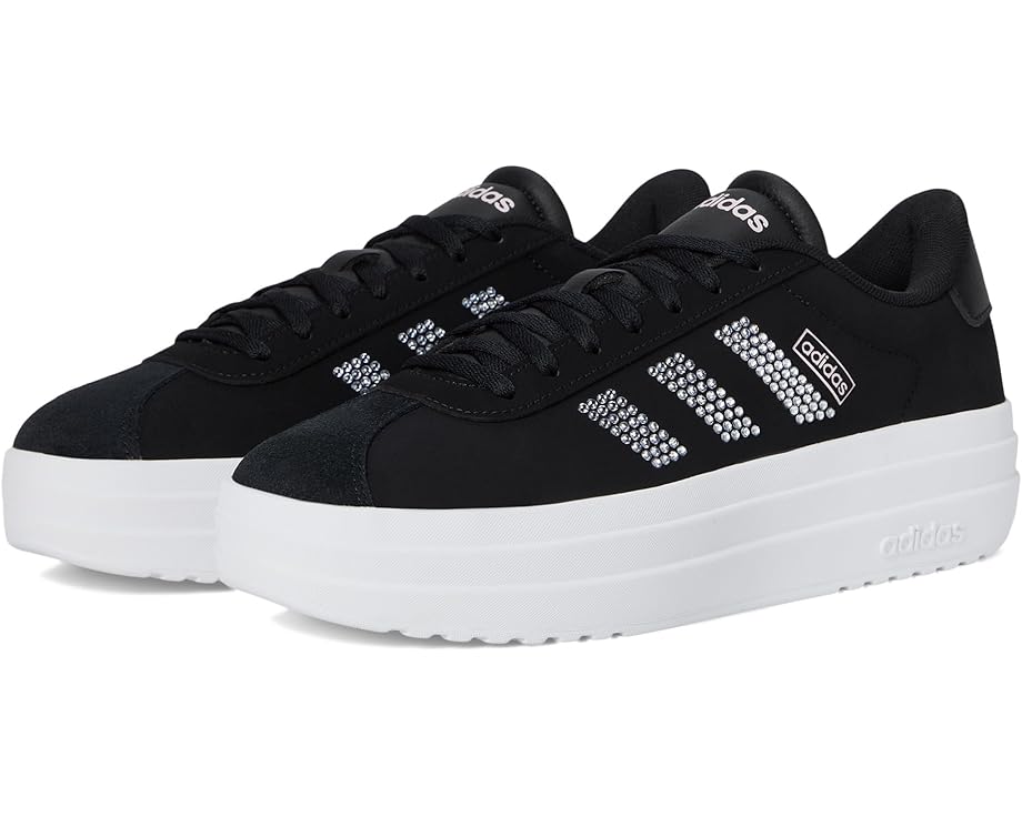 

Кроссовки adidas VL Court, цвет Black/White/Clear Pink