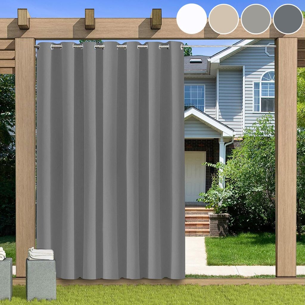 

Уличная штора Easy Home, серый