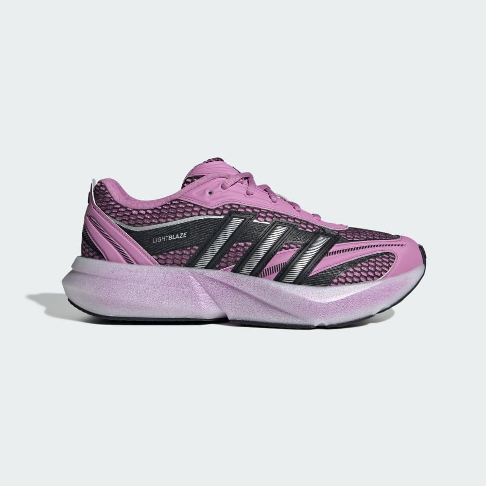 Кроссовки Adidas Lightblaze Glow Shoes, цвет Preloved Purple/Silver Metallic/Core Black