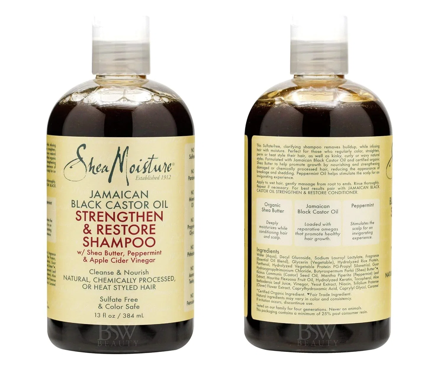 Набор шампунь и кондиционер «Jamaican Black Castor Oil» от Shea Moisture Shea Moisture, Jamaican Castor Set — фото 2
