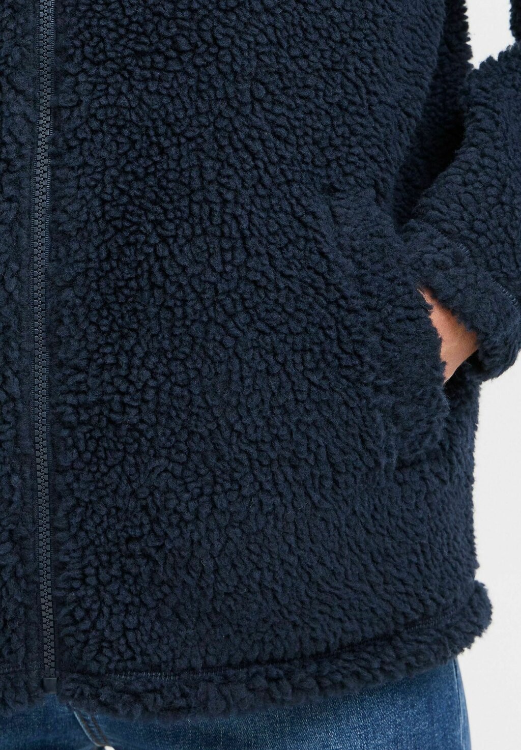 

Флисовая куртка OXTOVINE TEDDY Oxmo, темно-синий