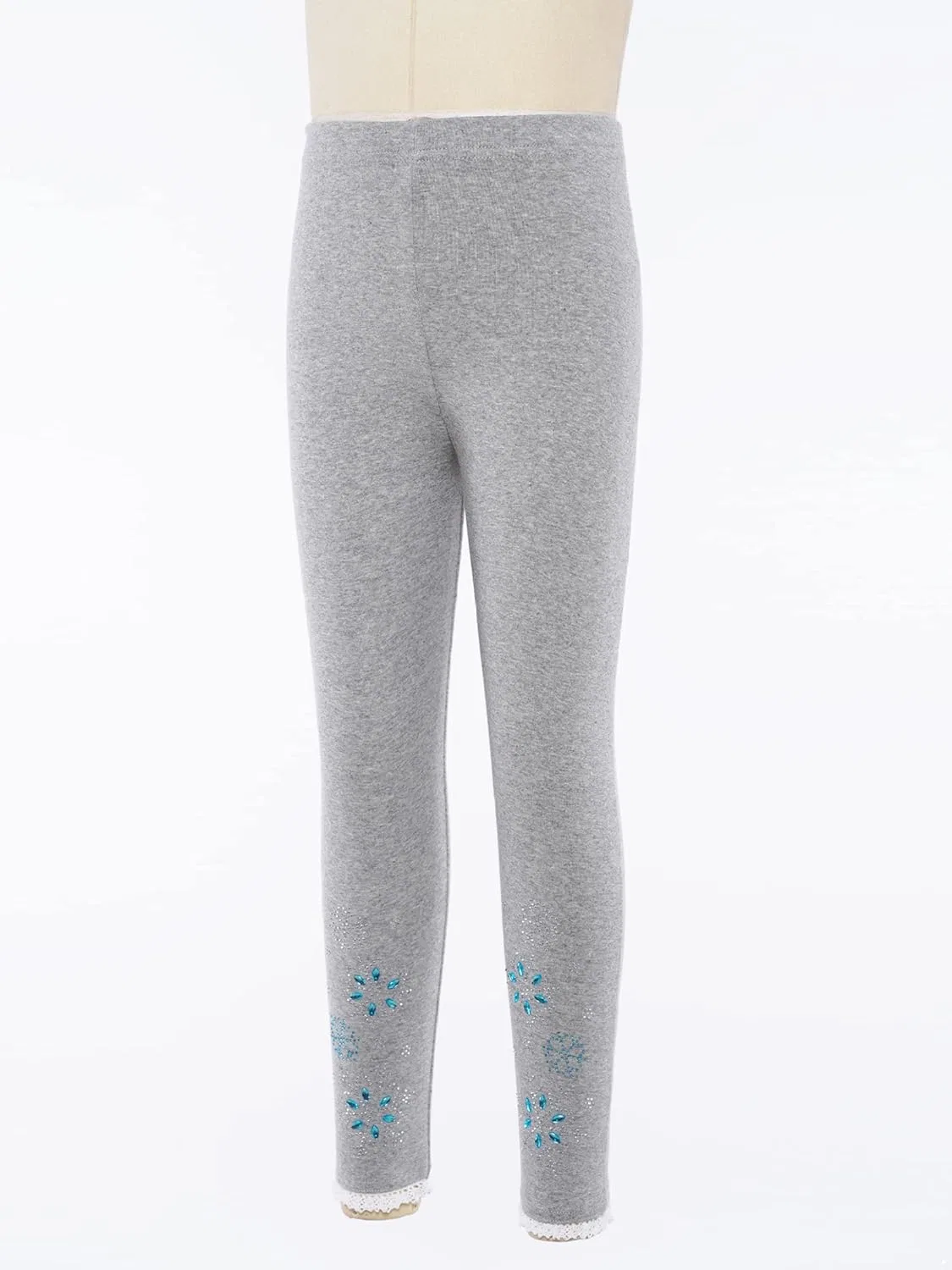 Детские леггинсы для йоги Loloda, серый — фото 4
