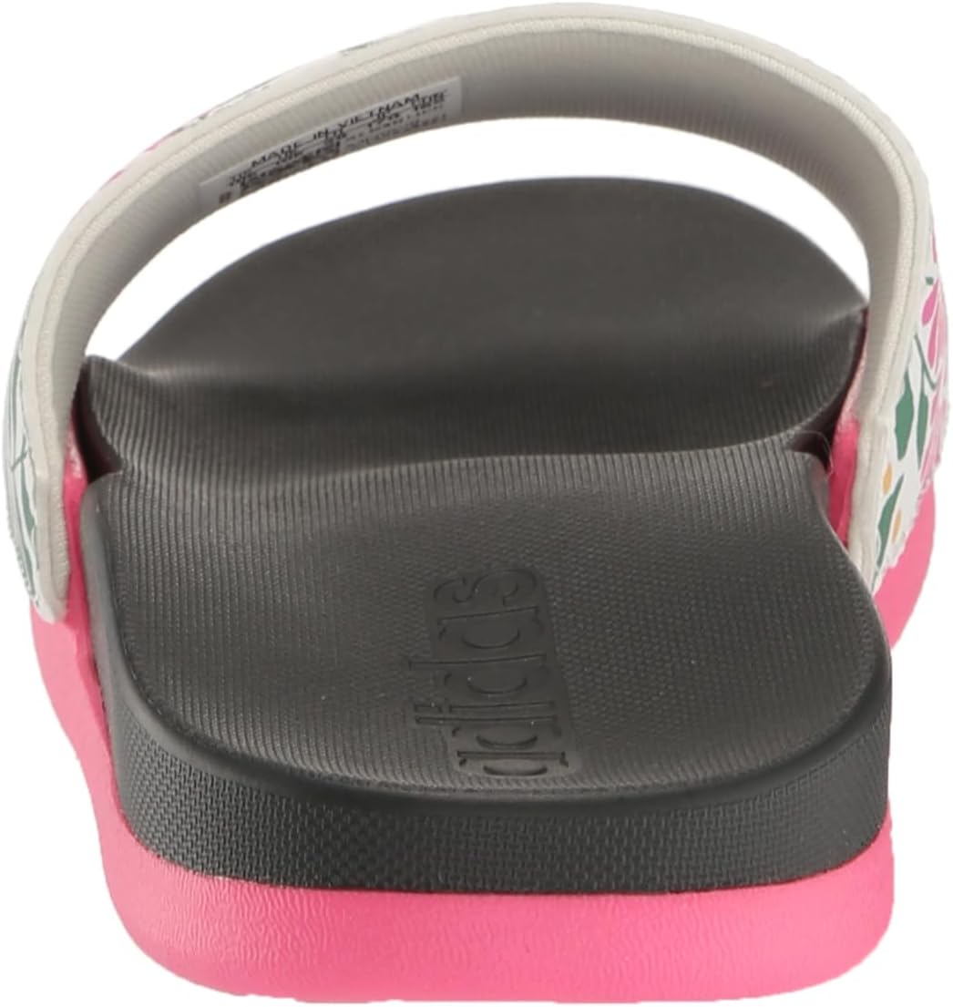 Детские сланцы adidas Adilette Comfort (унисекс), розовый/кремовый — фото 3