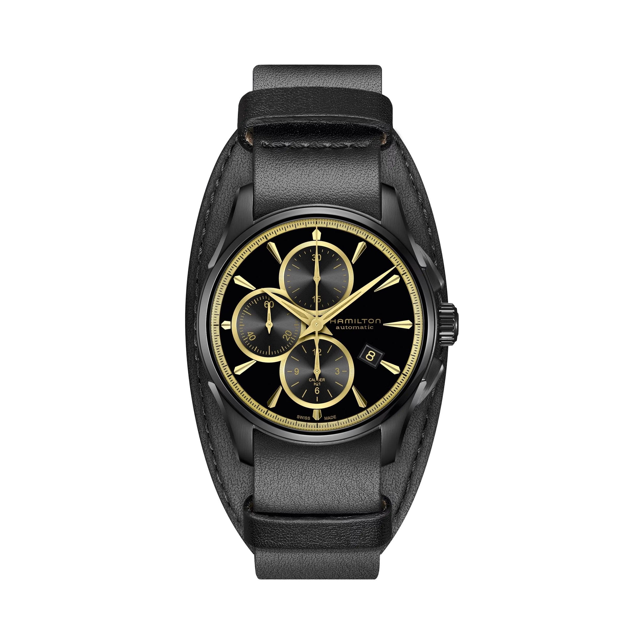 

Мужские часы Hamilton Jazzmaster 42 мм с автоподзаводом, черный