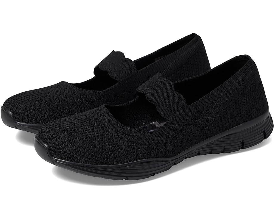 

Туфли на плоской подошве SKECHERS Seager - Power Hitter, цвет Black/Black