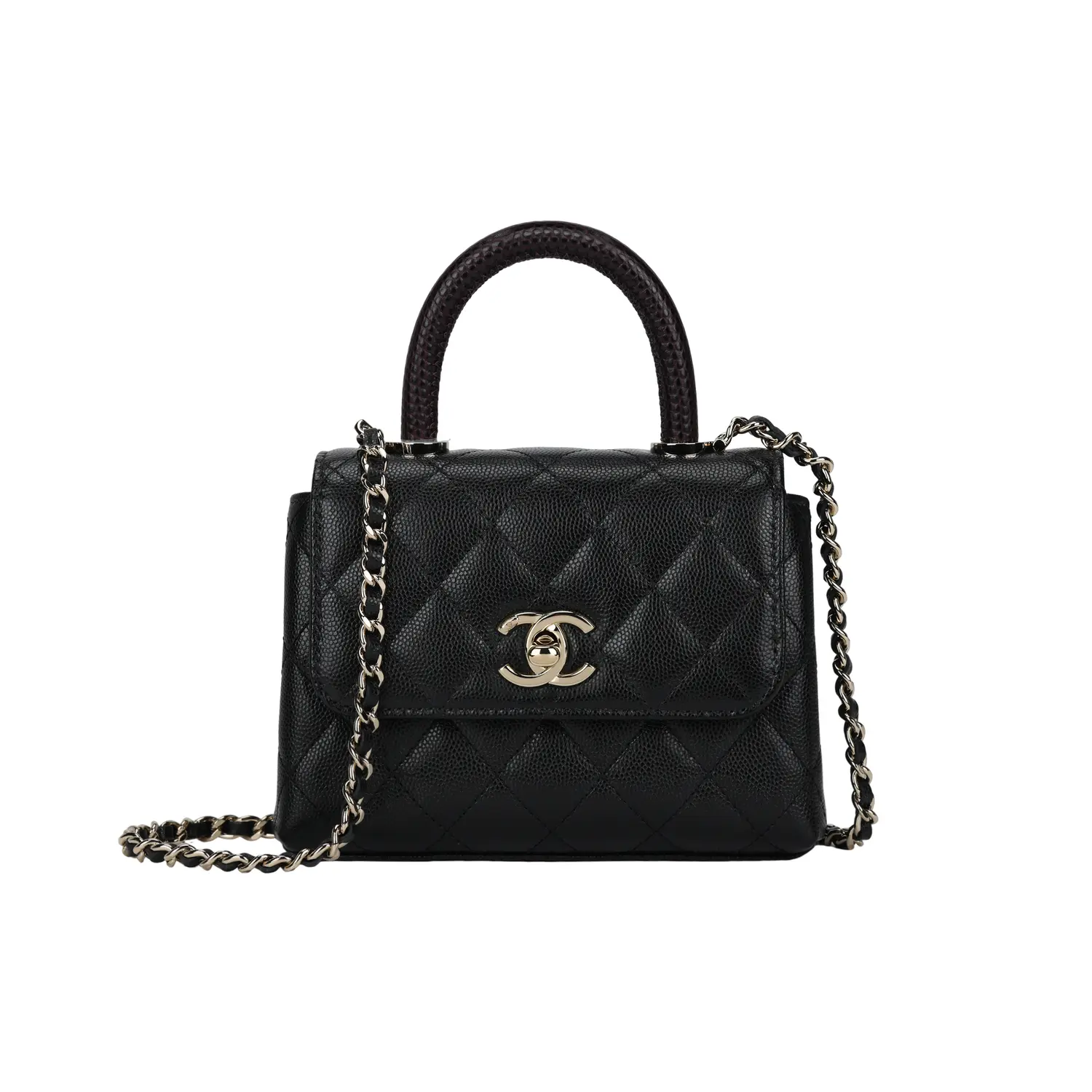 

CHANEL Кожаная сумка через плечо Коко Хендл