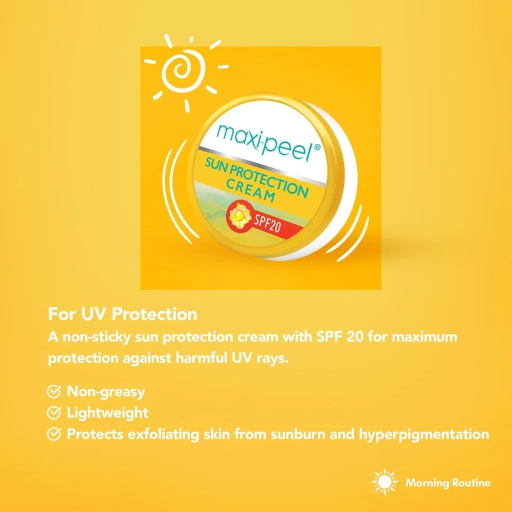 Солнцезащитный крем для лица Maxi-Peel SPF20 25 г — фото 4