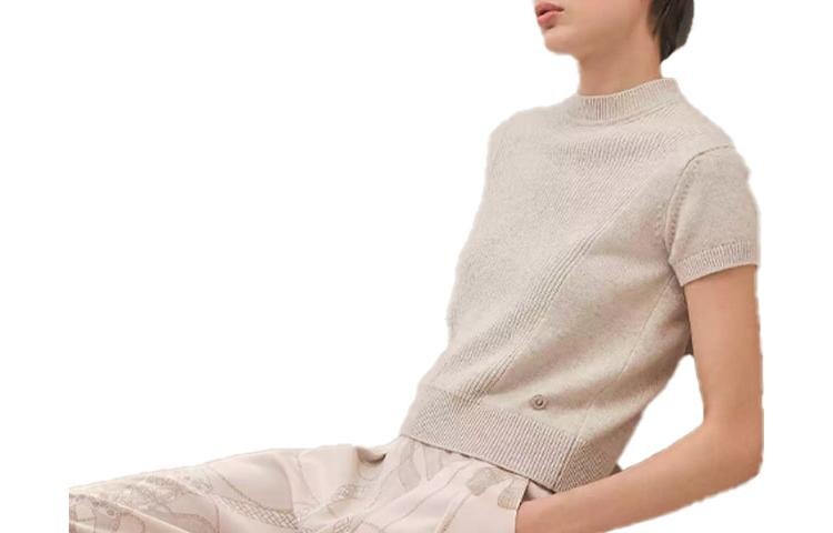 

Трикотаж женский бежевый Hermes