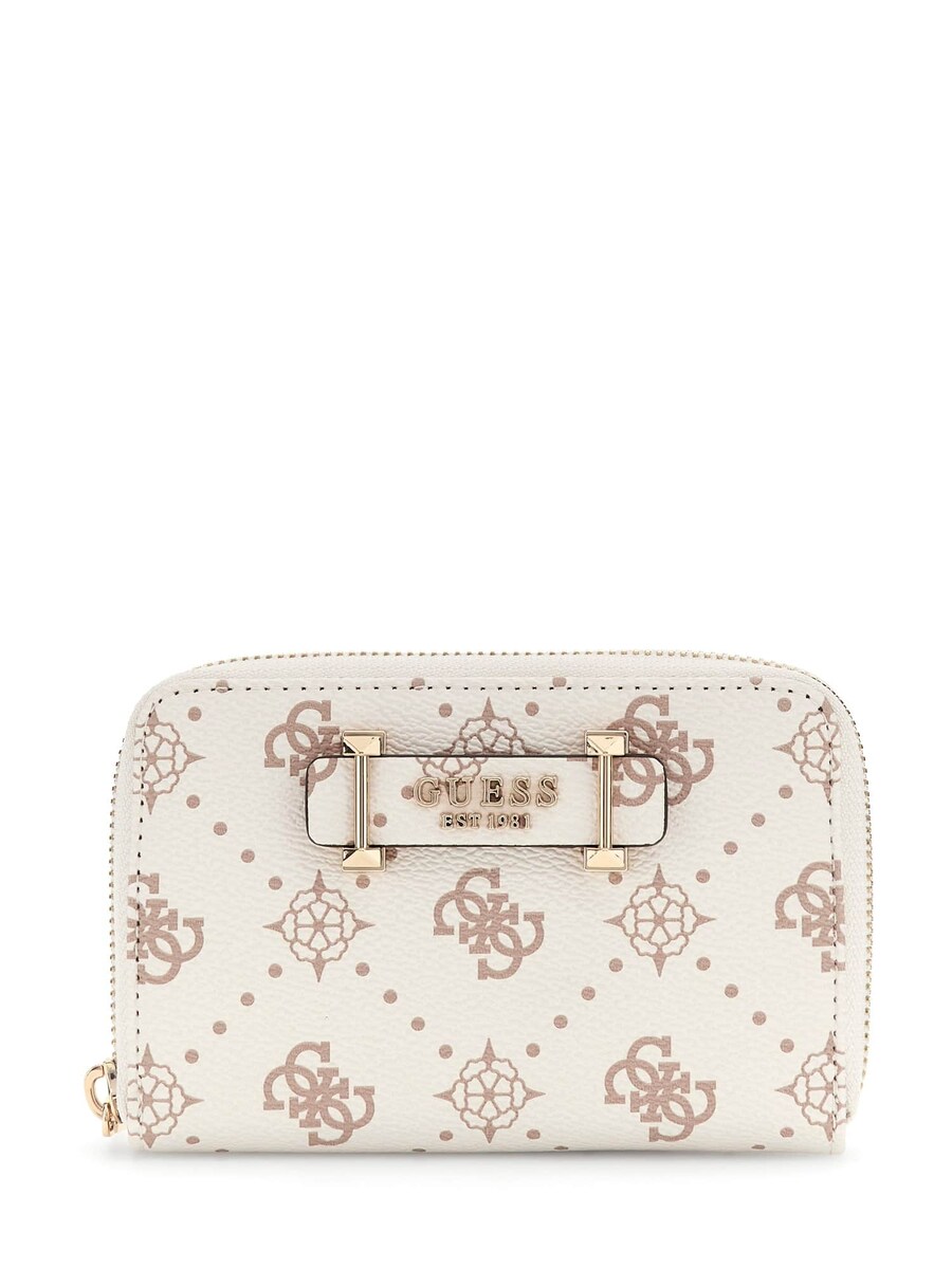 

Кошелек GUESS Silia, Cream/Nude