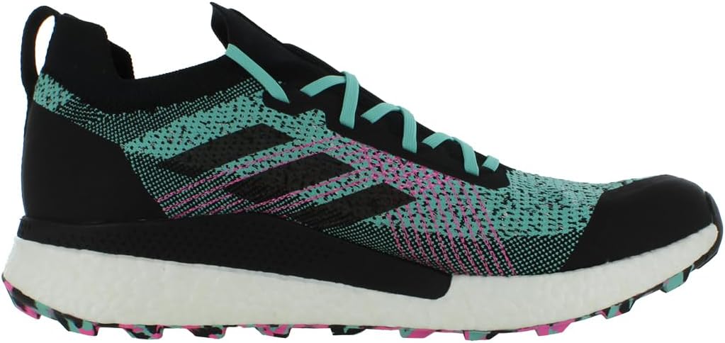 Кроссовки Adidas Terrex Two Ultra Parley Acid Mint/Black/Screaming Pink 10 D (М), черный/зеленый/розовый/мятный — фото 2