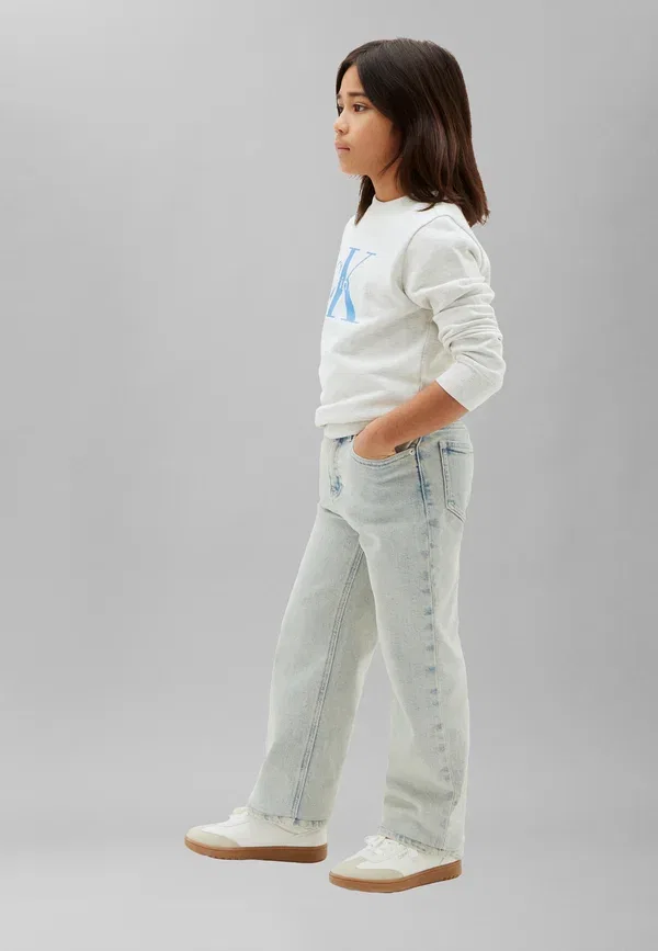 Толстовка Monologo Calvin Klein Jeans, снежный хизер — фото 3