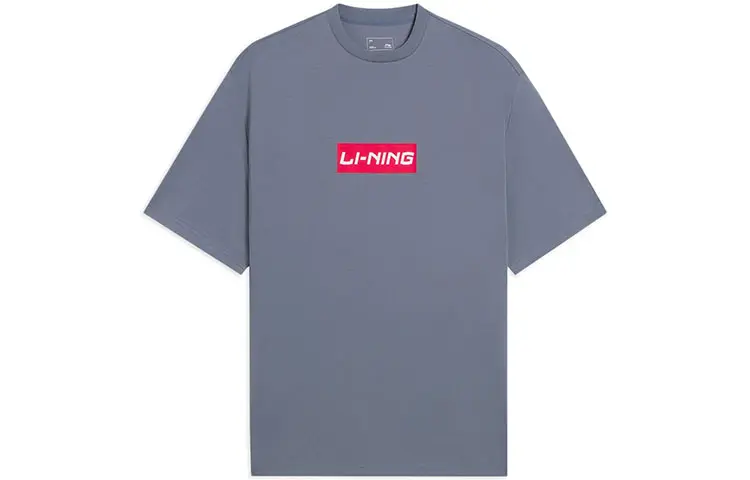 

Футболка Sports Life Collection унисекс синяя Lining, синий