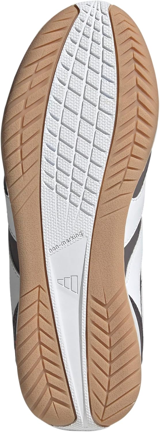 Детские кроссовки Adidas Club Predator Indoor (унисекс), белый/красный/серый — фото 4