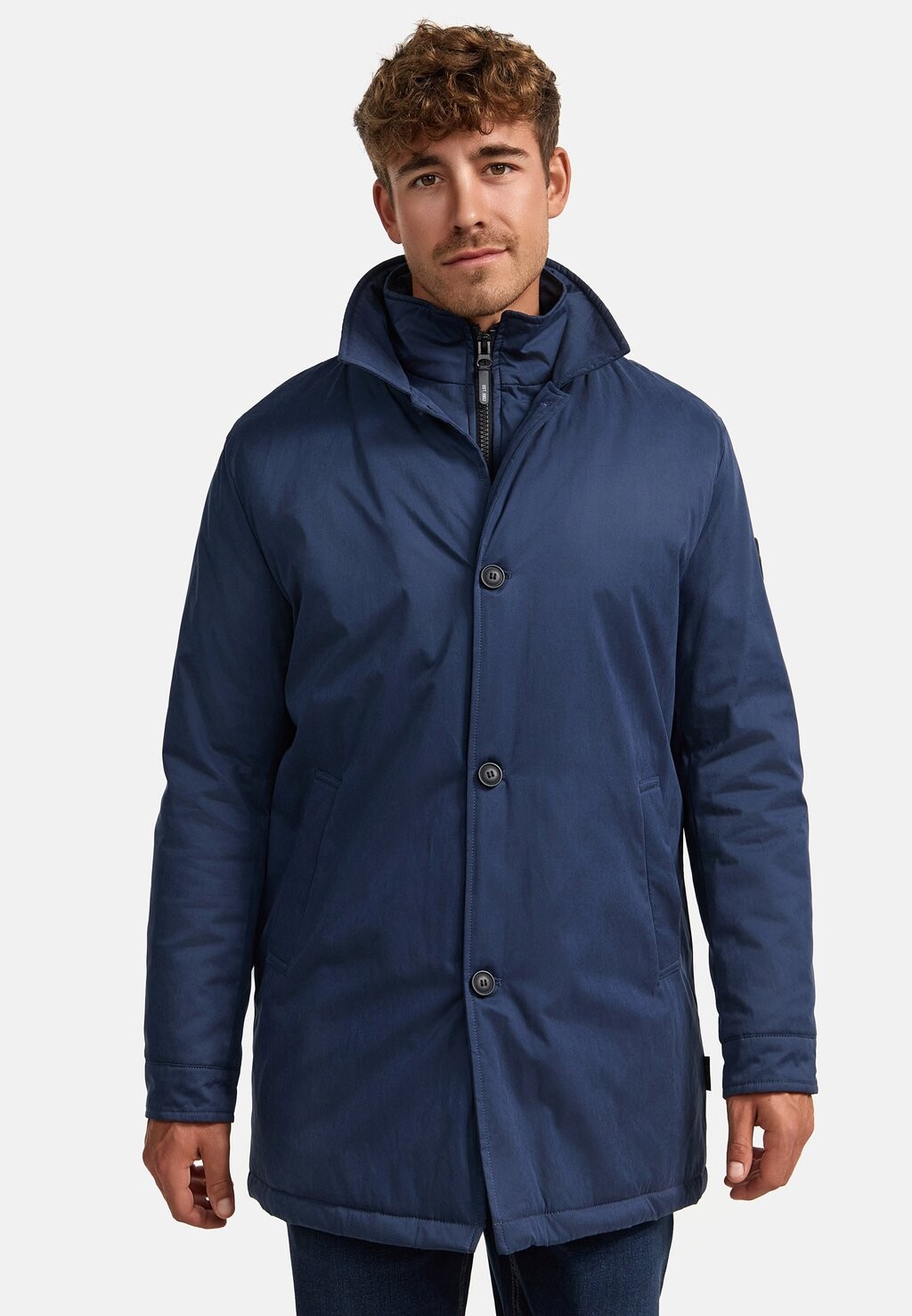 

Зимнее пальто INOKLAHO INDICODE JEANS, темно-синий