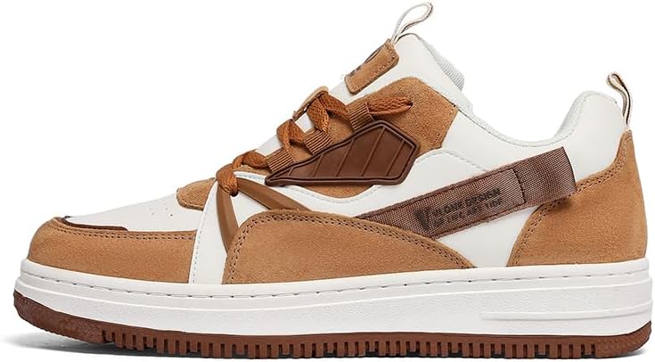 

Мужские удобные повседневные кроссовки из натуральной кожи для прогулок и скейтборда, спортивная мода Lhyxu, Mikaqi