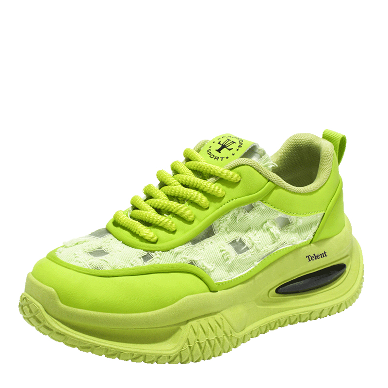

TELENT Амортизирующие и дышащие низкие повседневные туфли, мужские, зеленые