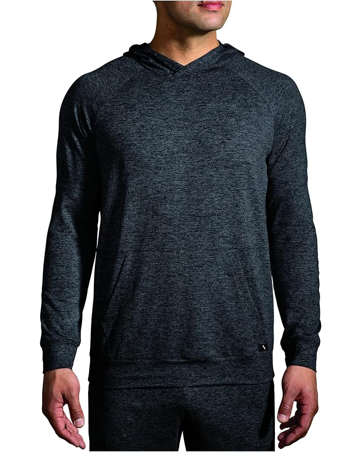 

Худи Brooks Luxe Hoodie, цвет Heather Black