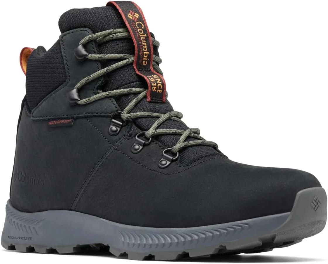 Мужские беговые ботинки Columbia Konos TRS Outdry Mid, 2024 Black Canyon Sun