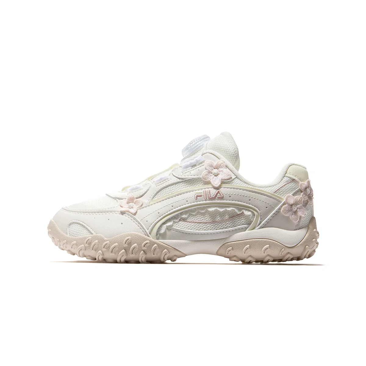 Кроссовки для бега FILA KIDS Heritage FHT белые/серебристые — фото 4