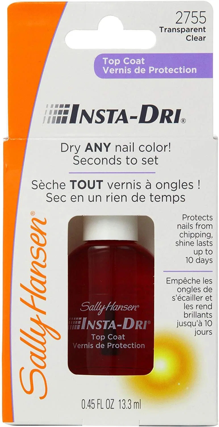 Верхнее покрытие для ногтей Sally Hansen Insta-Dri Anti Chip Top Coat, 13.3 мл (2 шт.) Sally Hansen — фото 2