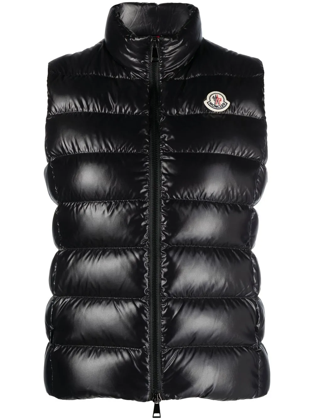 

Дутый жилет Ghany MONCLER, черный