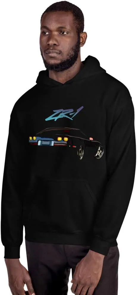 

1995 C4 Chevy 'vette ZR-1 Unisex Hoodie Black JG Infinite