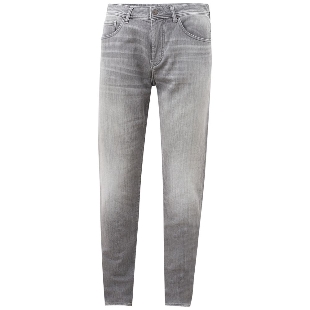 

Элегантные серые хлопковые джинсы Essentials Armani Exchange