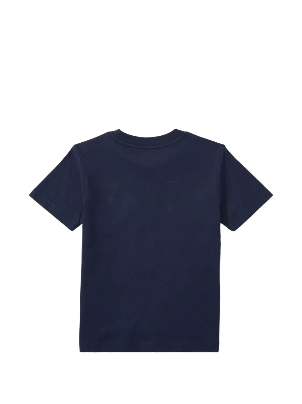 Футболка с вышитым логотипом Polo Ralph Lauren Kids, синий — фото 2