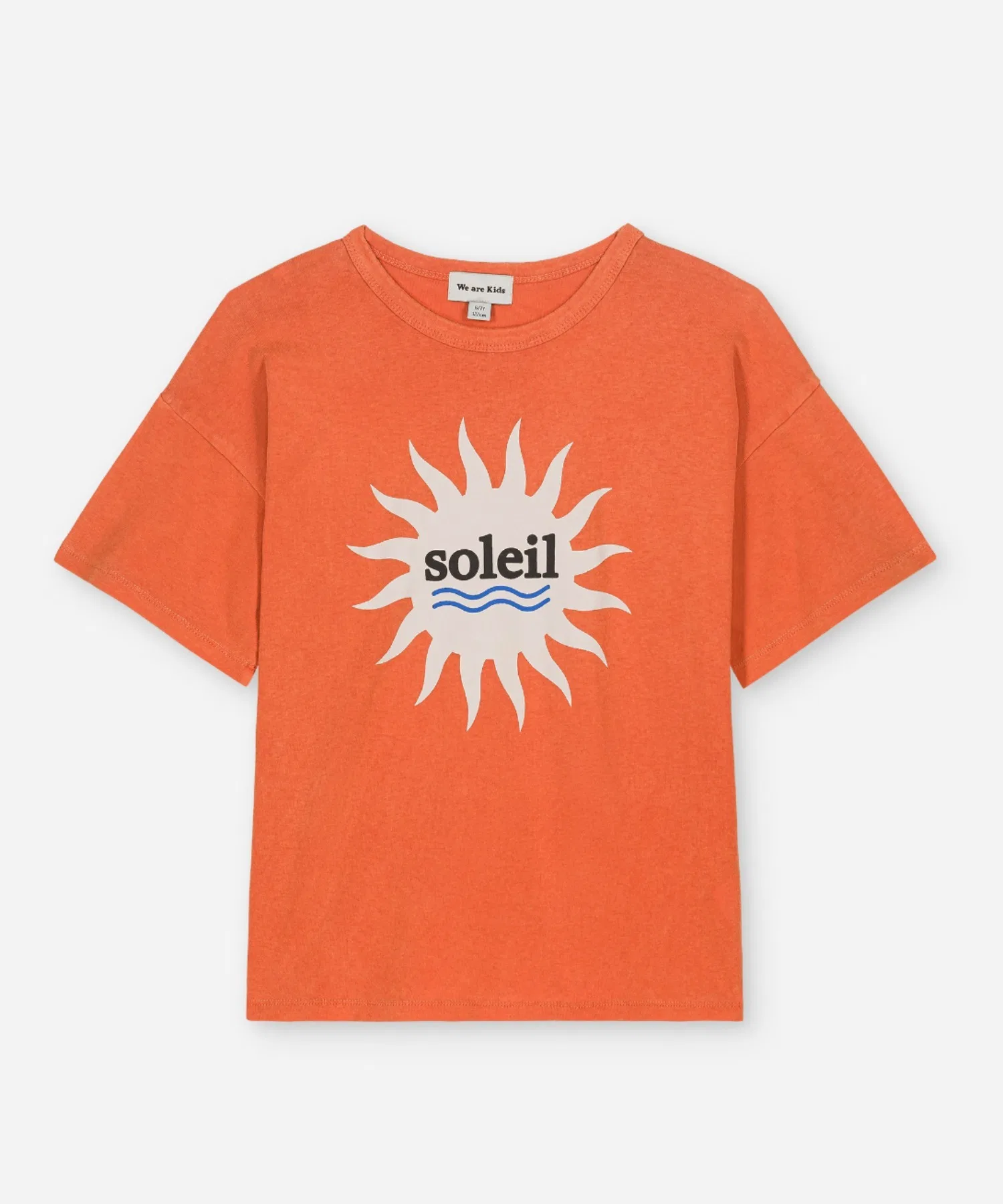 Детская футболка We are Kids Dylan Orange Sun Soleil оранжевая — фото 2